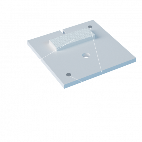 Вставка для кольца из акрила на магнитах