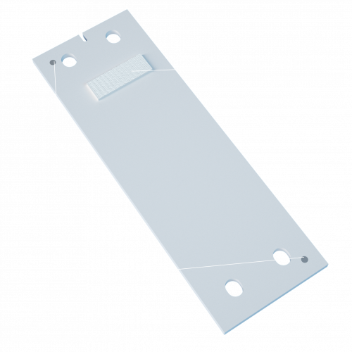 Вставка под браслет на 3 ячейки из акрила на магнитах
