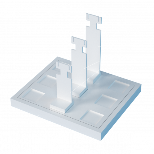 Трафарет для малого подиума №2