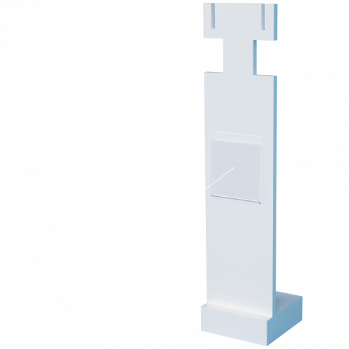 Подставка под серьги прямая 150мм 