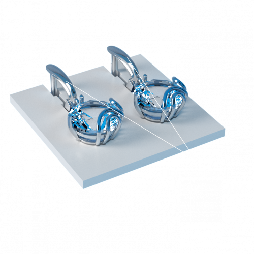 Вставка для серег из акрила